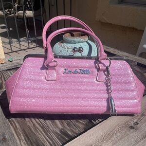 Pink Lux de Ville Oversized Satchel